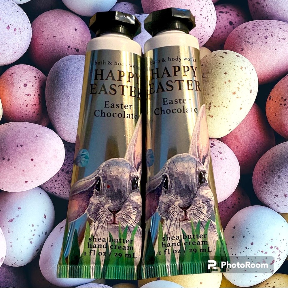 2- Happy Easter Hand Creams Easter Chocolate Bath and Body Works